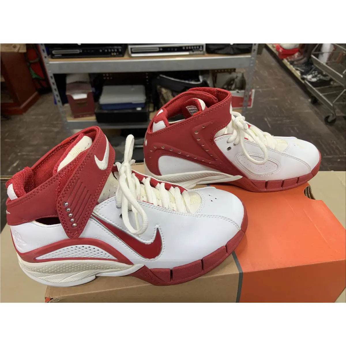 Nike shoes - Nike Air Zoom Huarache - Air Zoom Huarache - 314036-146 - Red, Manufacturer: White (UPC: 823229373553) 2