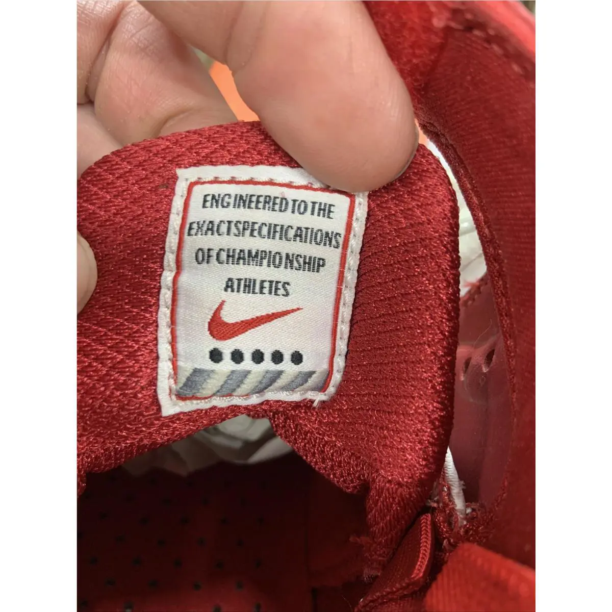 Nike shoes - Nike Air Zoom Huarache - Air Zoom Huarache - 314036-146 - Red, Manufacturer: White (UPC: 823229373553) 5