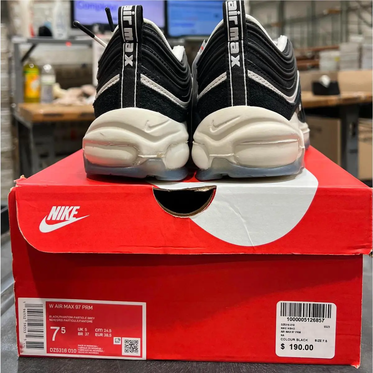 Nike shoes - Nike Air Max 97 - Air Max - DZ5316-010 - Black 3
