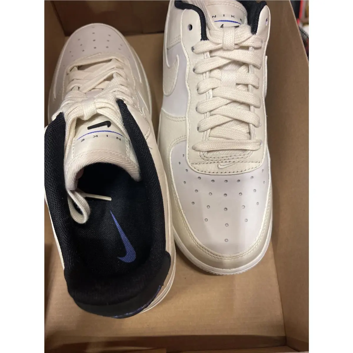Nike shoes - Nike Air Force 1 - Air Force - DZ2708 101 - Sail/Coconut Milk-Black (UPC: 196608075745) 2