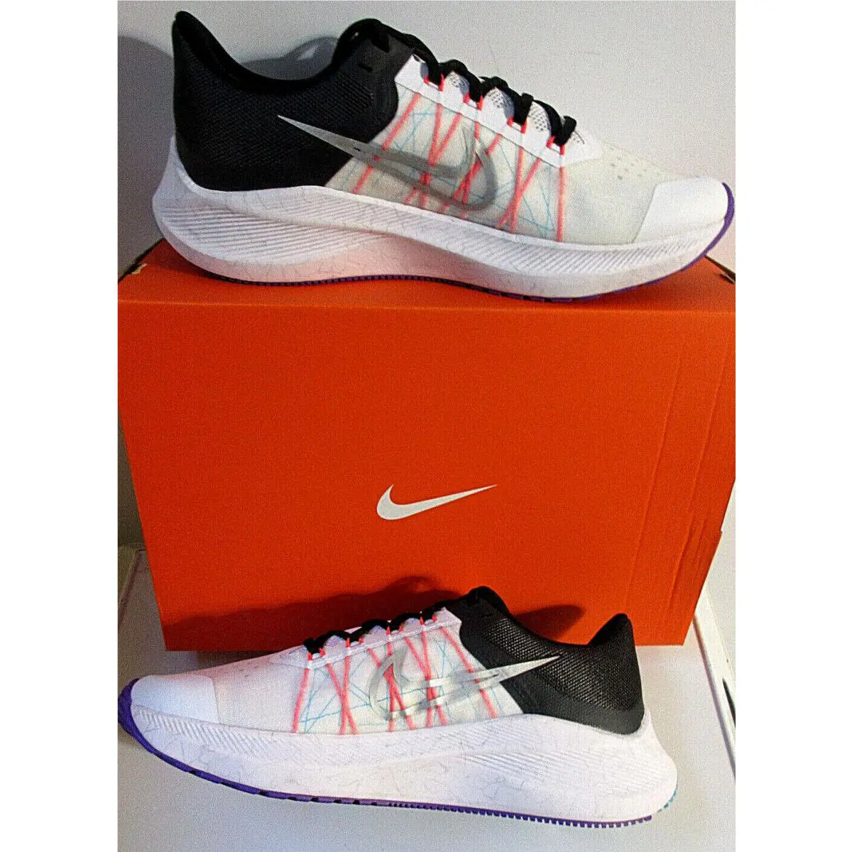 Nike shoes - Nike Zoom Winflo 8 - Zoom Winflo - CW3421-103 - White 2