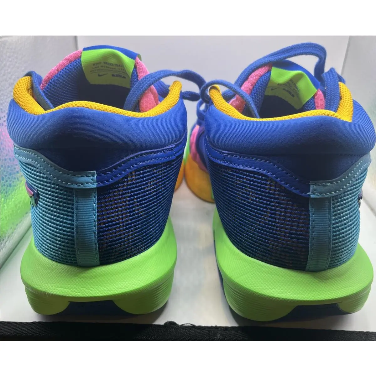 Nike shoes - Nike LeBron Witness 8 - LeBron Witness - HJ2962-900 - Multicolor, Manufacturer: Multi-Color/Baltic Blue/Playful Pink/Multi-Color 4