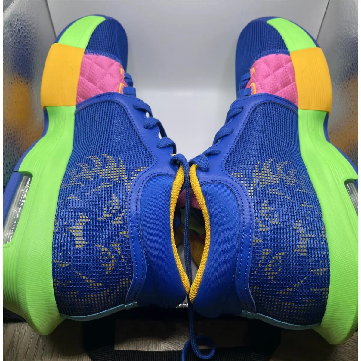 Nike shoes - Nike LeBron Witness 8 - LeBron Witness - HJ2962-900 - Multicolor, Manufacturer: Multi-Color/Baltic Blue/Playful Pink/Multi-Color 4