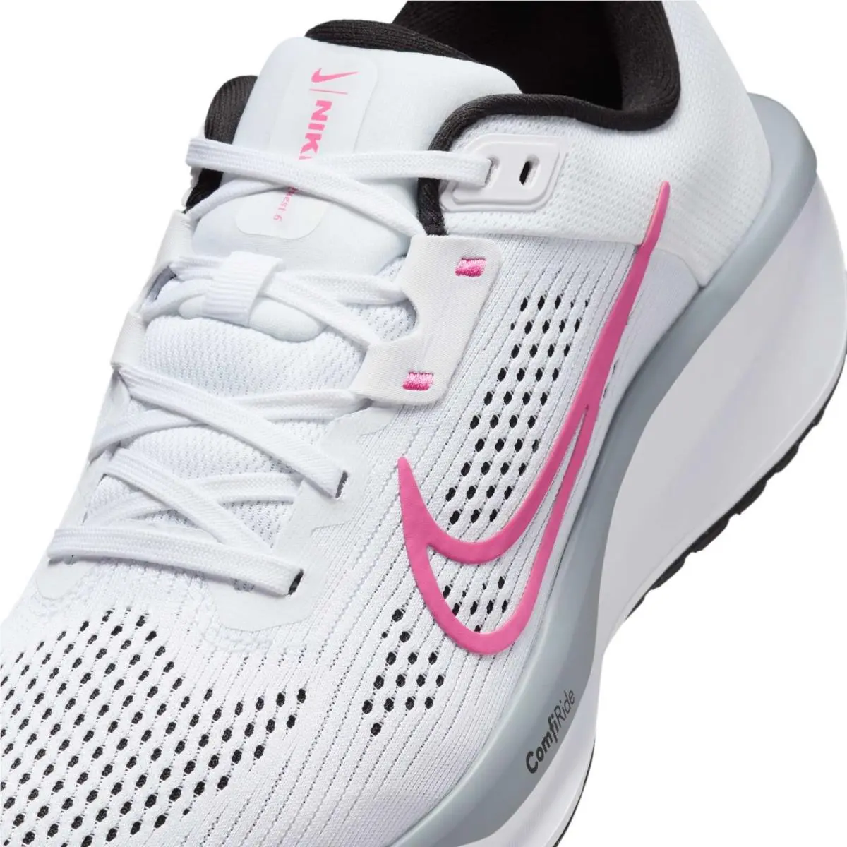 Nike shoes - Nike Quest 6 - Quest - FD6034-102 - White/Pinksicle/Wolf Grey/Black (UPC: 197601151047) 6