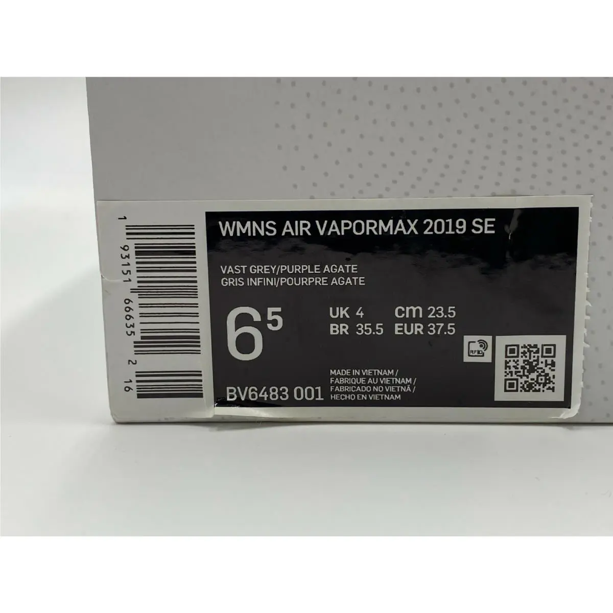 Nike shoes - Nike Air VaporMax - Air VaporMax - BV6483 001 - Gray (UPC: 193151666352) 6
