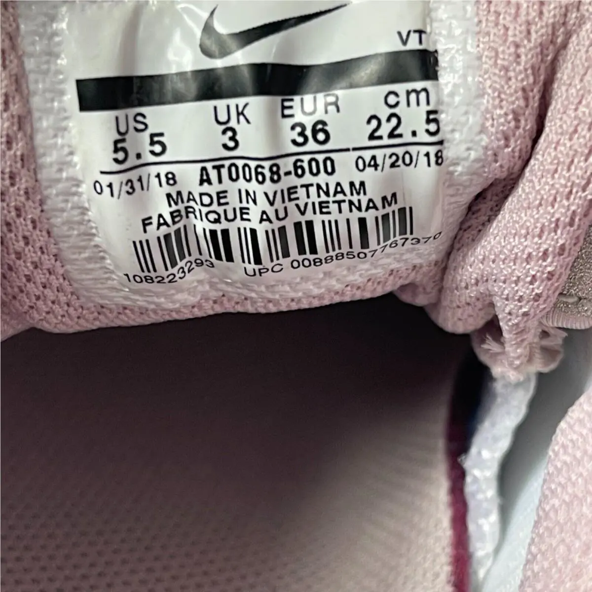 Nike shoes - Nike Air Max 95 - Air Max - AT0068-600 - Pink 3