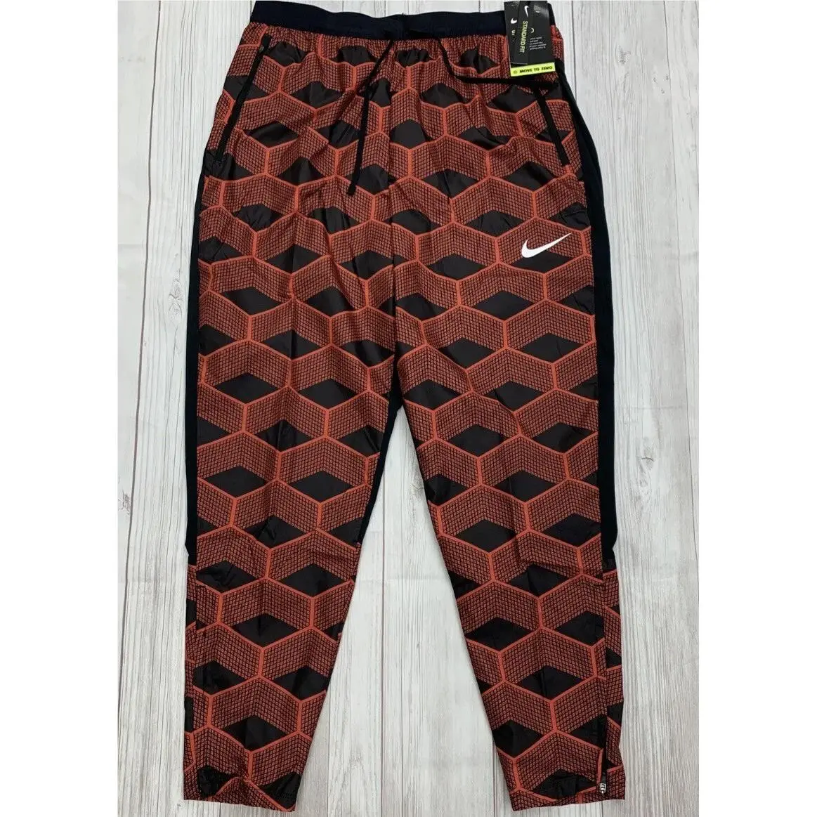 Nike Sz Medium Team Kenya Shieldrunner Running Unisex Pants Reflective