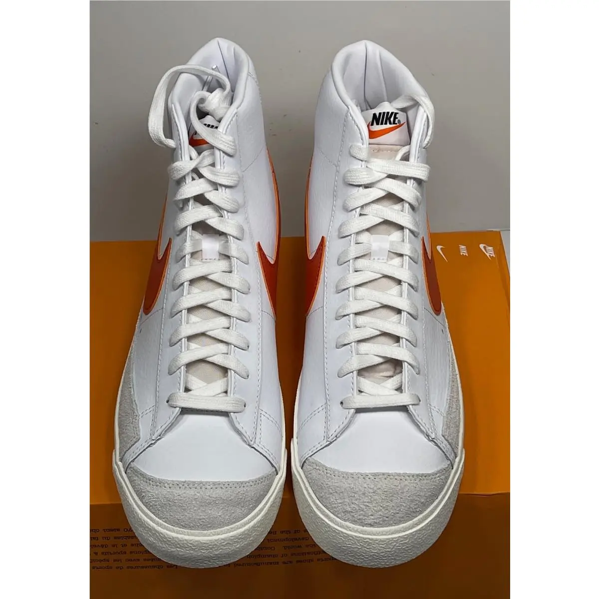 Nike shoes - Nike Blazer - Blazer - BQ6806-110 - White Mantra Orange (UPC: 194499051374) 2