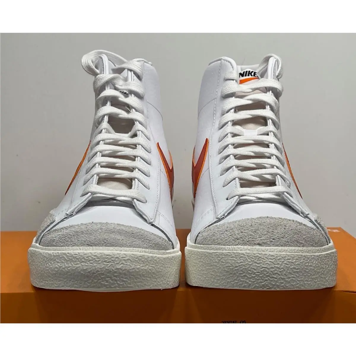 Nike shoes - Nike Blazer - Blazer - BQ6806-110 - White Mantra Orange (UPC: 194499051374) 3