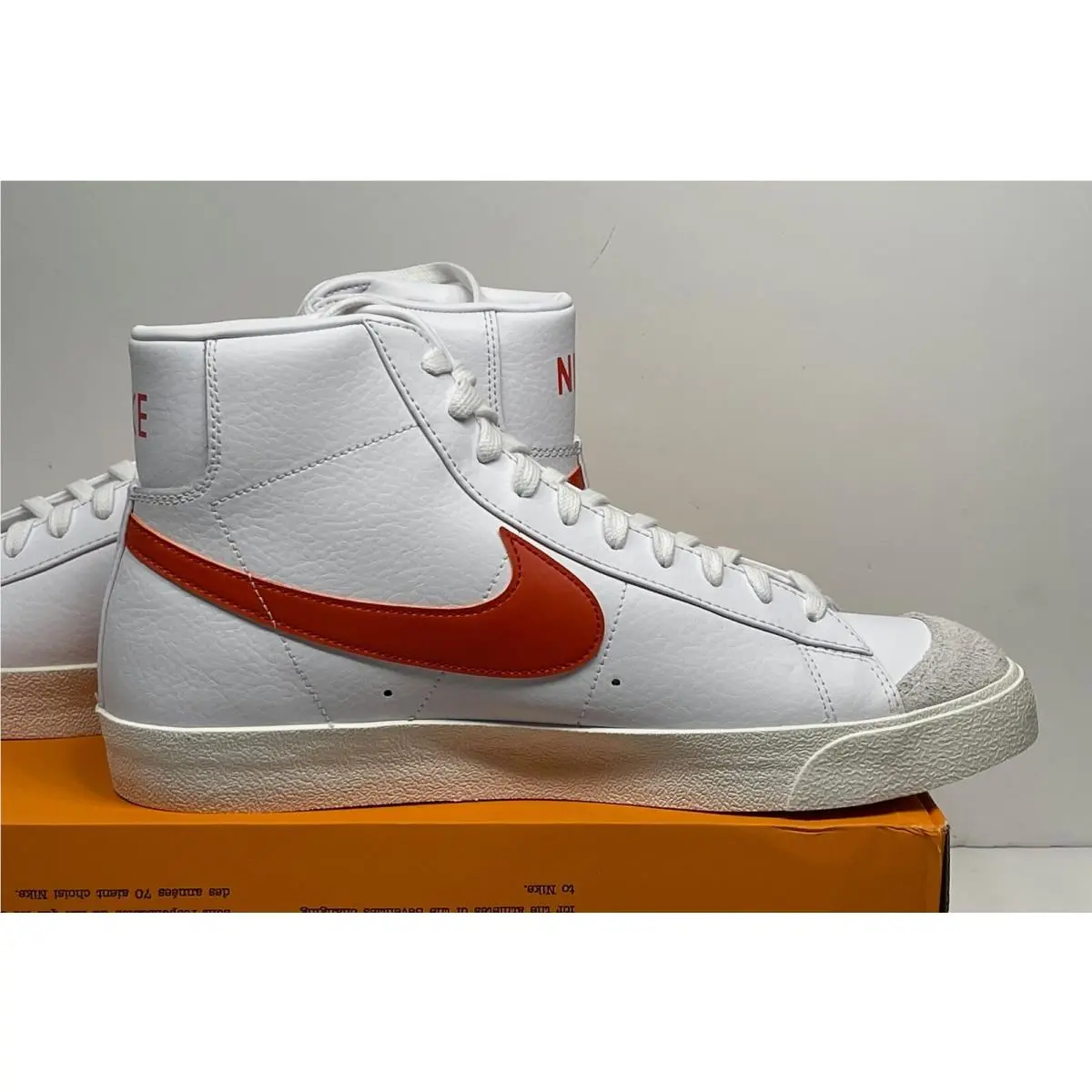 Nike shoes - Nike Blazer - Blazer - BQ6806-110 - White Mantra Orange (UPC: 194499051374) 5
