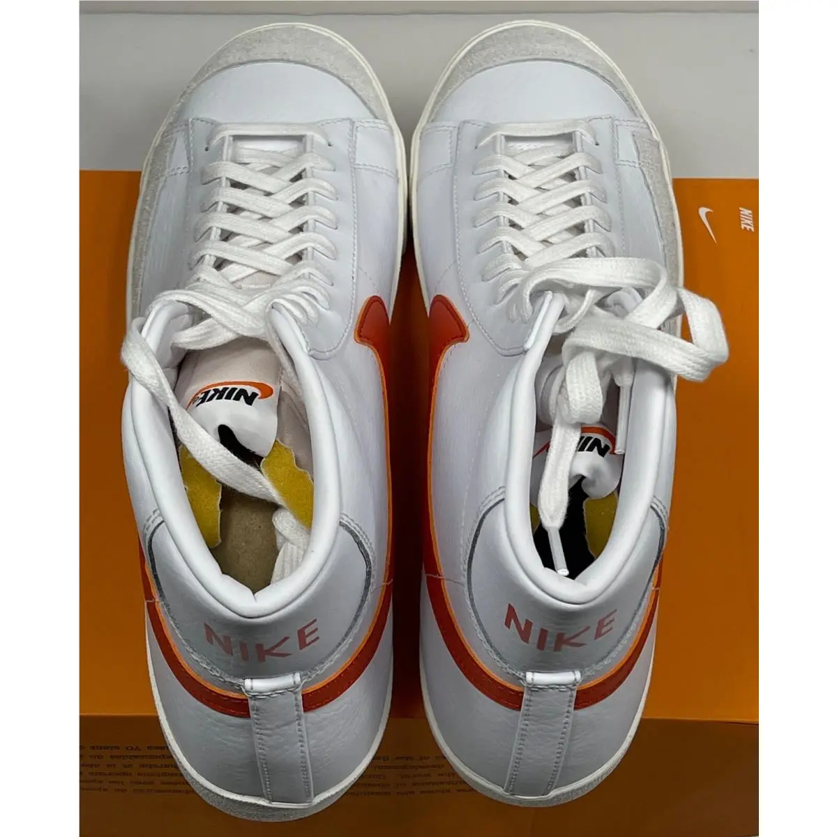 Nike shoes - Nike Blazer - Blazer - BQ6806-110 - White Mantra Orange (UPC: 194499051374) 7