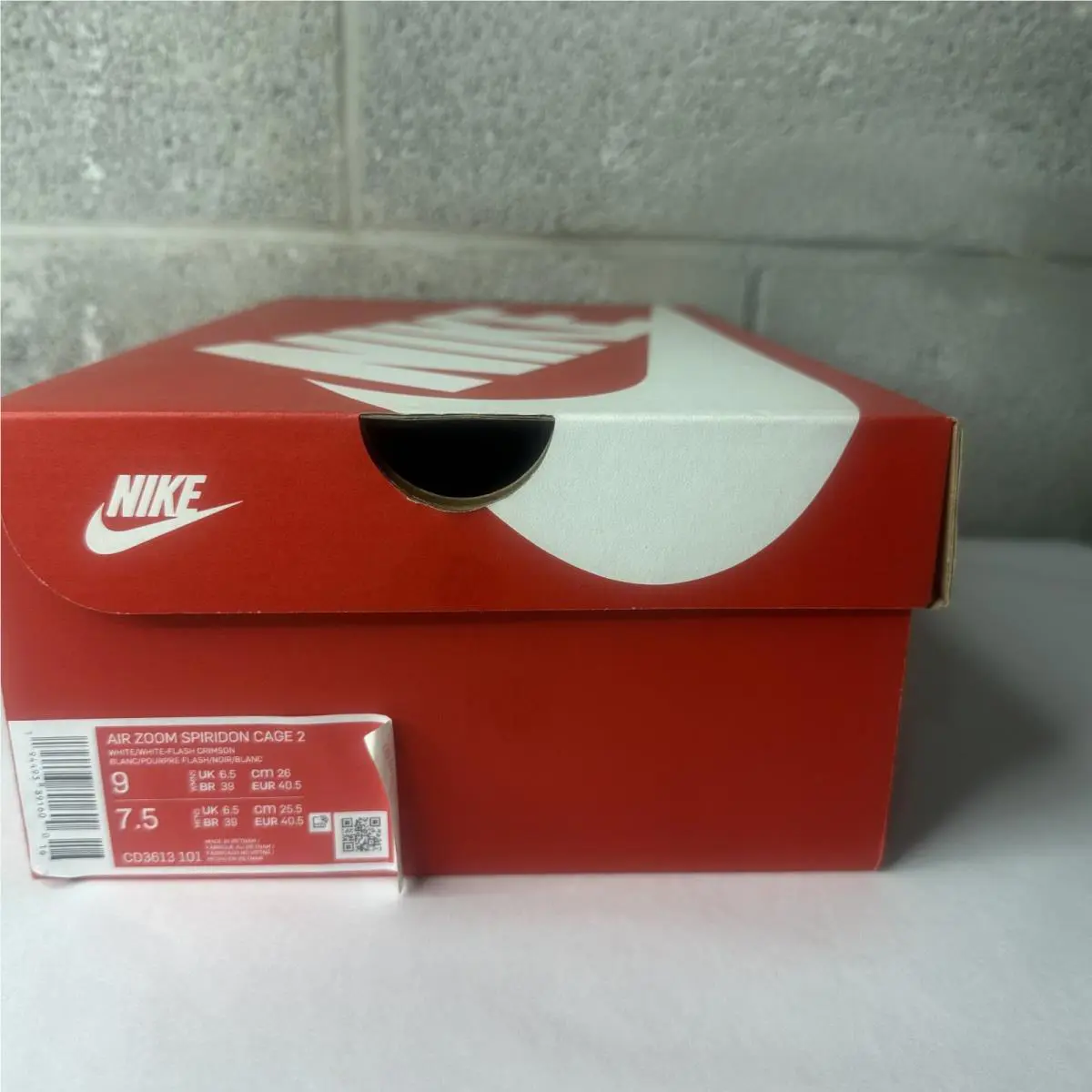 Nike shoes - Nike Zoom Cage 2 - Zoom Cage - CD3613-101 - White 4