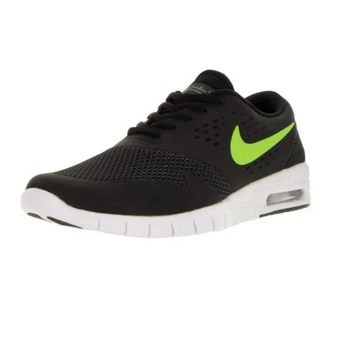 Nike shoes - Black Lime Green Swoosh 1