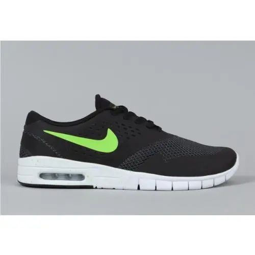 Nike shoes - Black Lime Green Swoosh 5