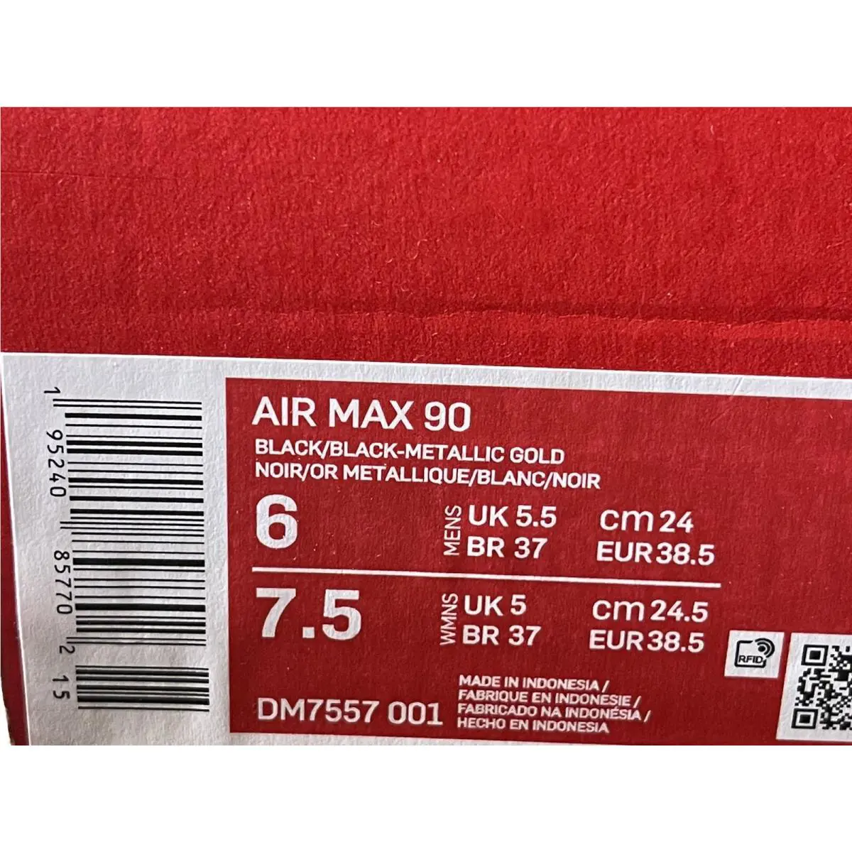 Nike shoes - Nike Air Max 90 - Air Max - DM7557-001 - Black (UPC: 0195240857702) 4