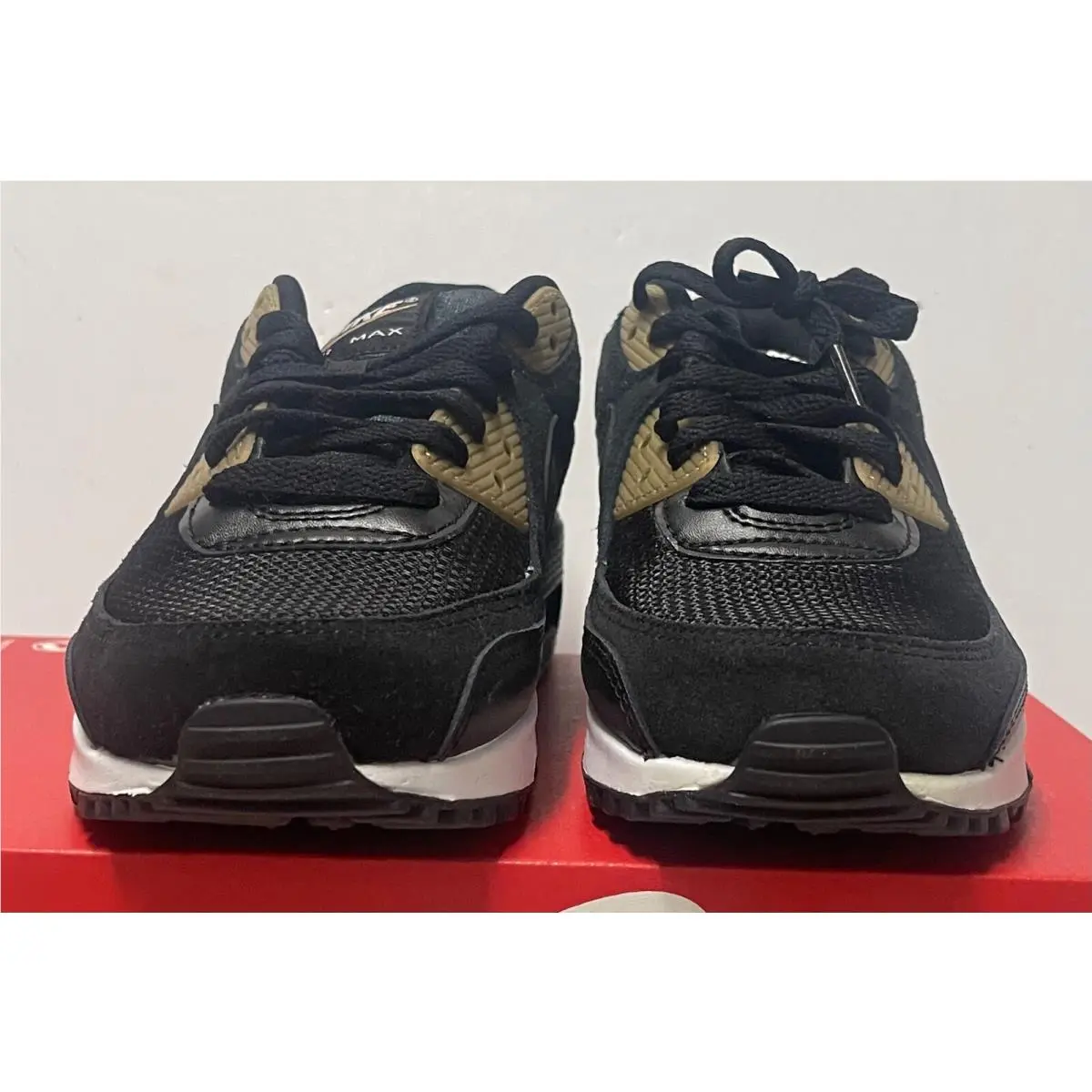 Nike shoes - Nike Air Max 90 - Air Max - DM7557-001 - BLACK METALIC GOLD (UPC: 195240857726) 3