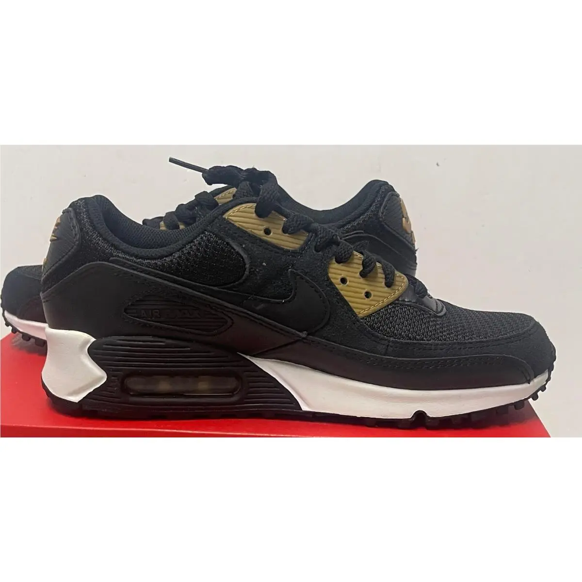 Nike shoes - Nike Air Max 90 - Air Max - DM7557-001 - BLACK METALIC GOLD (UPC: 195240857726) 5