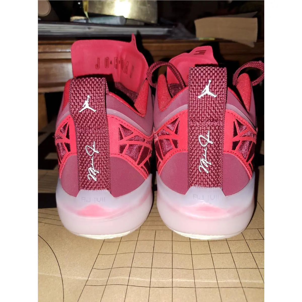 Nike shoes - Air Jordan 37 Low - Air Low - DV9989-601 - Red 0