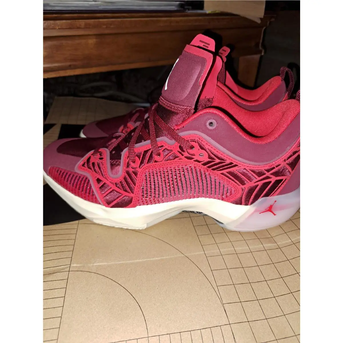 Nike shoes - Air Jordan 37 Low - Air Low - DV9989-601 - Red 1
