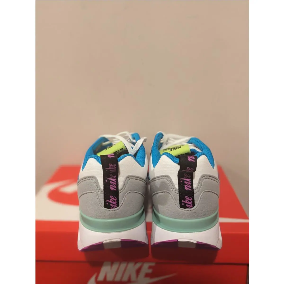 Nike shoes - White/Black/Laser Blue 1