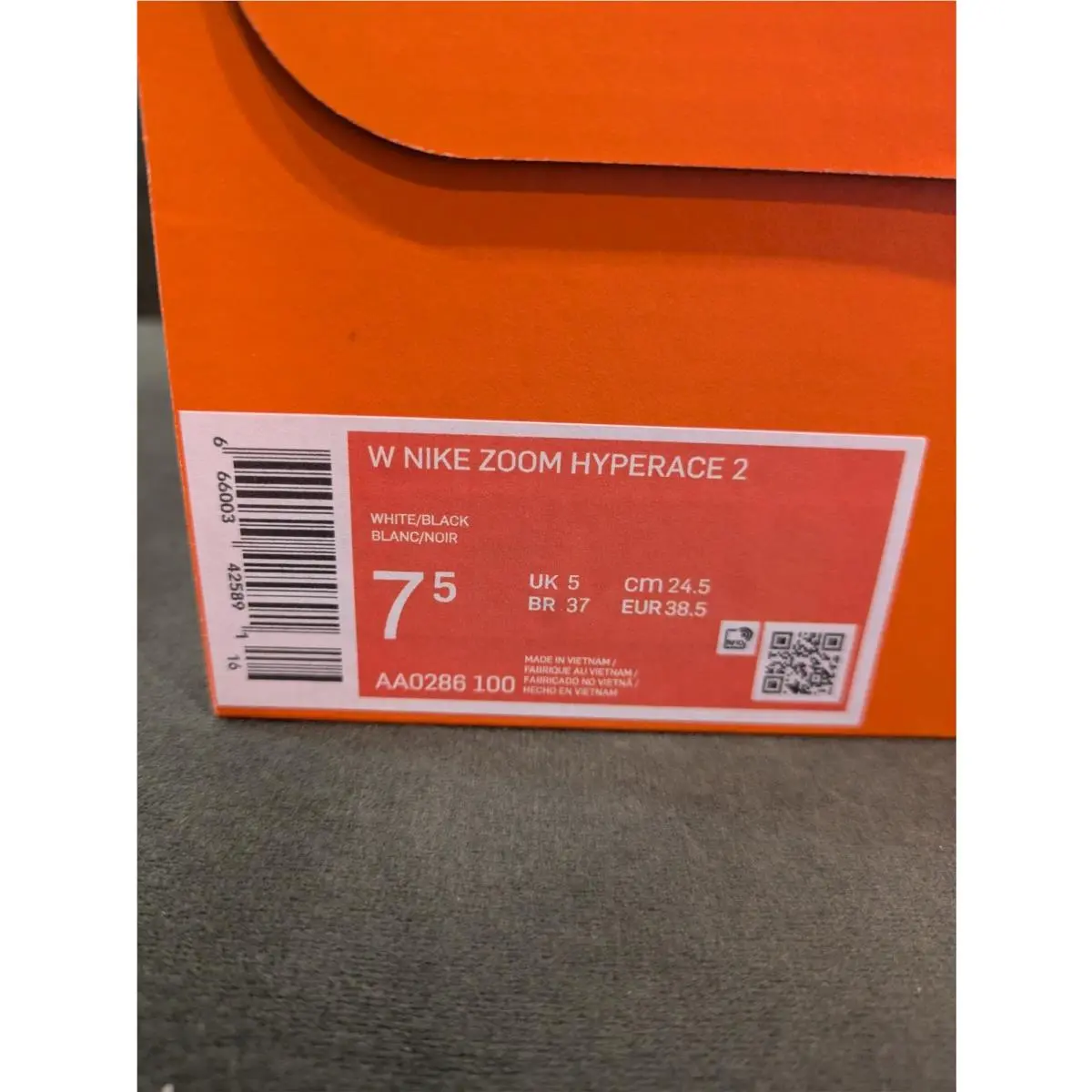 Nike shoes - Nike Air Zoom Hyperace - Air Zoom Hyperace - AA0286-100 - White 2