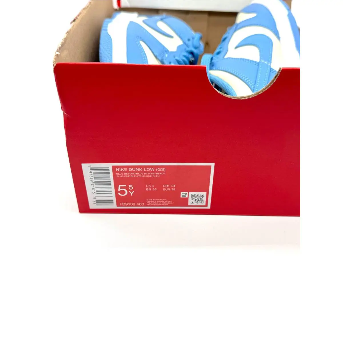 Nike shoes - Nike Dunk Low GS - Dunk Low - Blue (UPC: 197859218158) 8