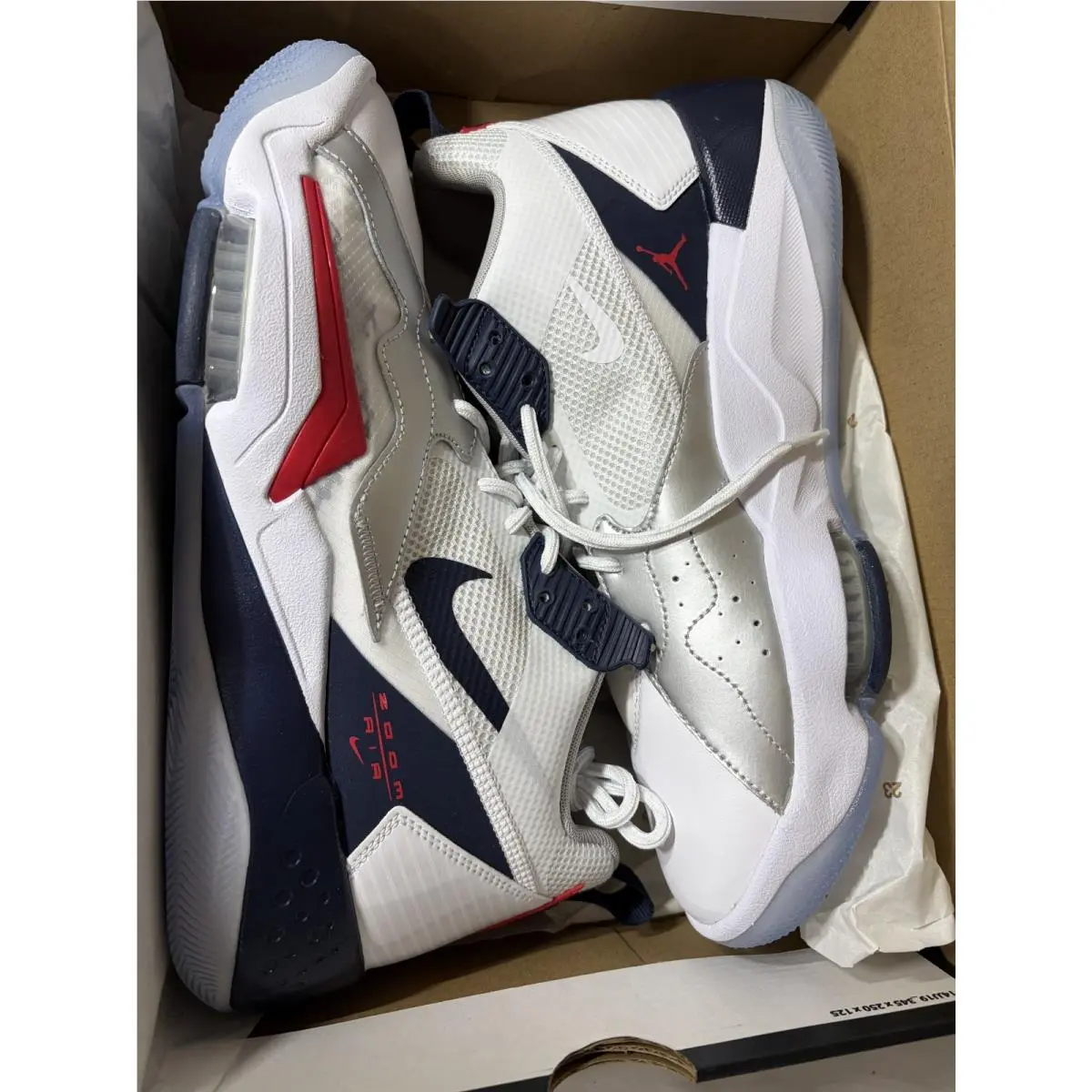 Nike shoes - Nike Jordan Zoom `92 - Zoom - CK9183 101 - White (UPC: 194276138830) 4