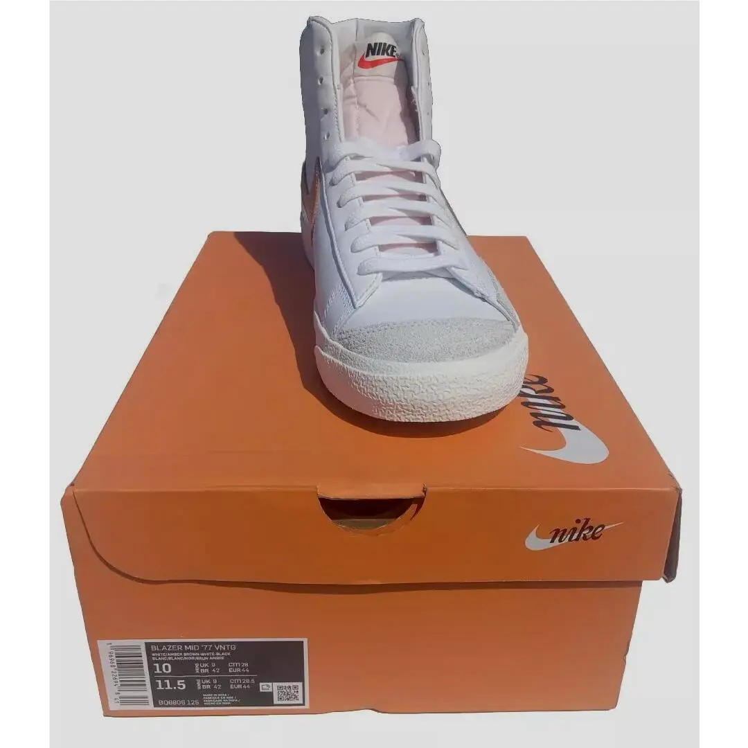 Nike shoes - Nike Blazer - Blazer - Blazer - white, amber brown, black 1