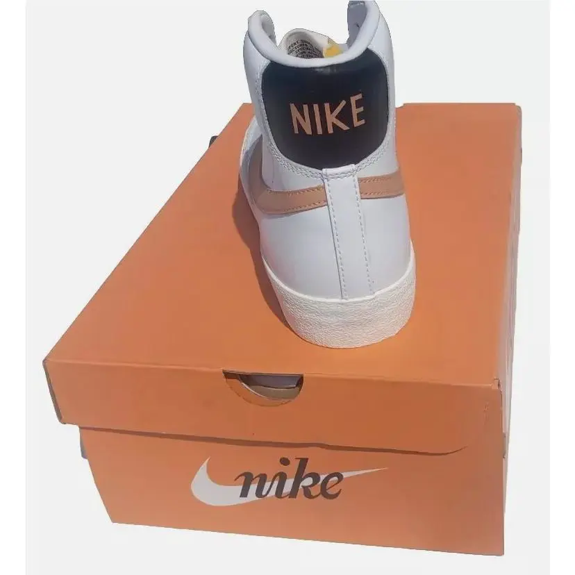Nike shoes - Nike Blazer - Blazer - Blazer - white, amber brown, black 4