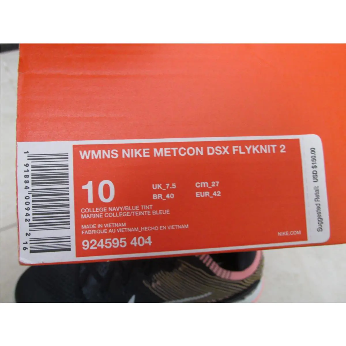 Nike shoes - Nike Metcon DSX - Metcon DSX - 924595-404 - Blue (UPC: 191884009422) 5