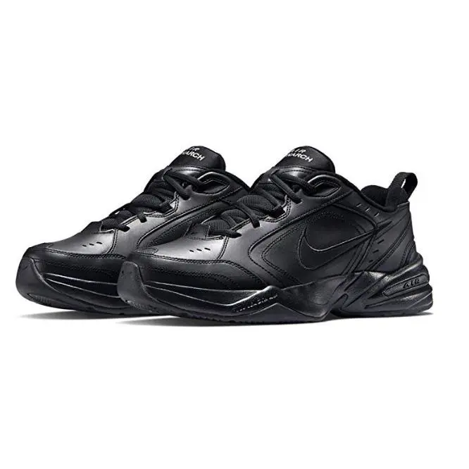 Nike Men`s Air Monarch IV Cross Trainer Sneaker Sz. 7 4E - Black