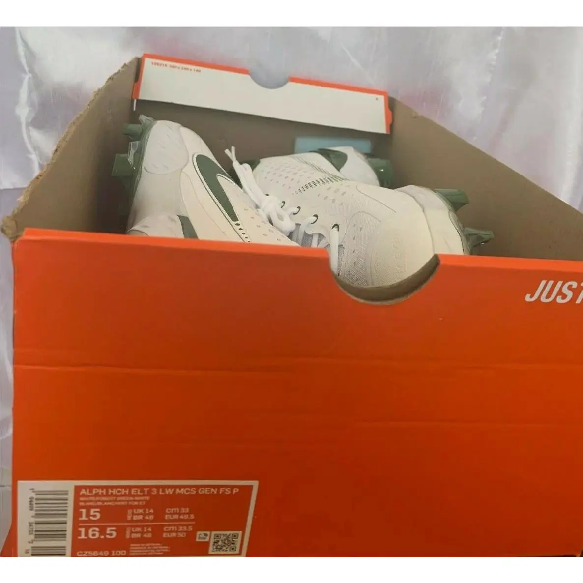 Nike shoes - Nike Alpha HCH - Alpha HCH - CZ5649 100 - WHITE/FOREST GREEN-WHITE (UPC: 194499347552) 9