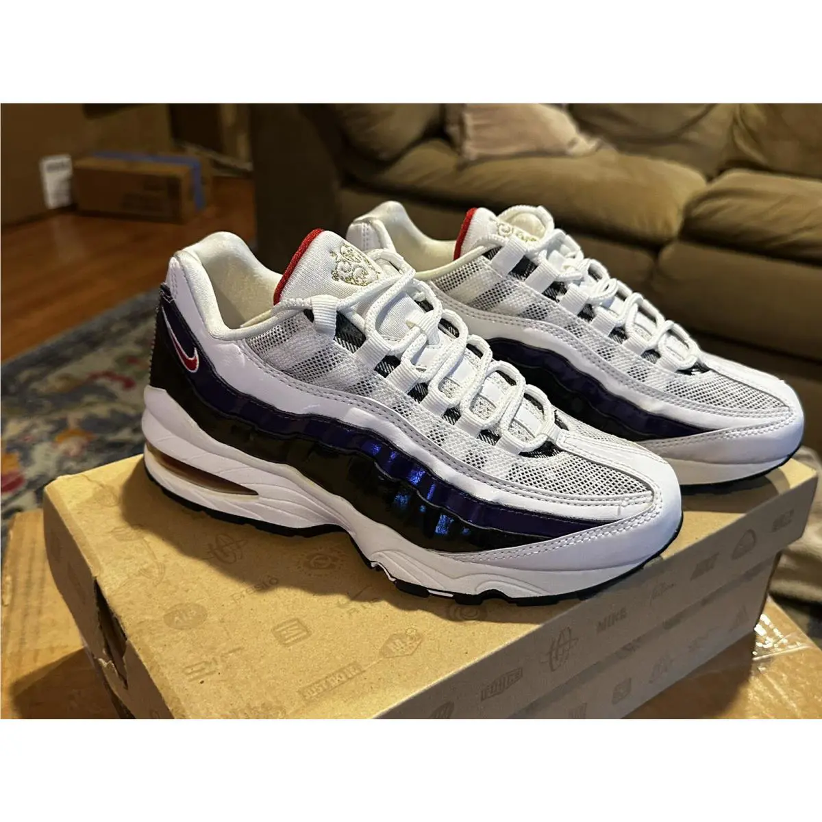Nike shoes - Nike Air Max 95 - Air Max - 336620-163 - White 0