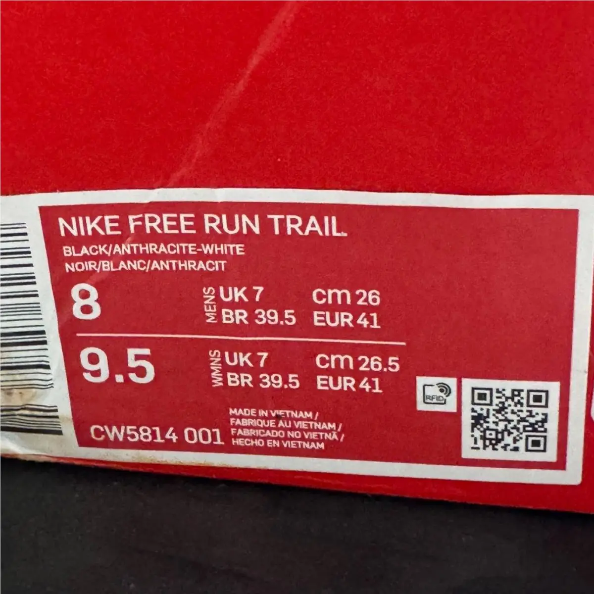Nike shoes - Nike Free Run - Free Run - CW5814-002 - Gray 4
