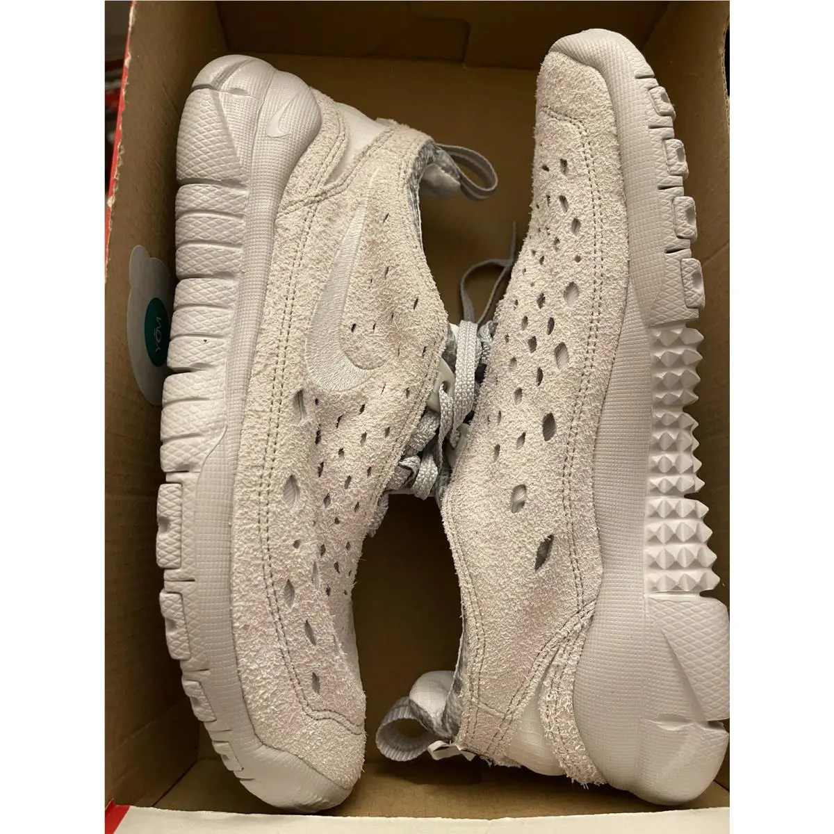 Nike shoes - Free Run Trail - Free Run Trail - CW5814-002 - Gray, Manufacturer: Grey (UPC: 0194955854914) 6