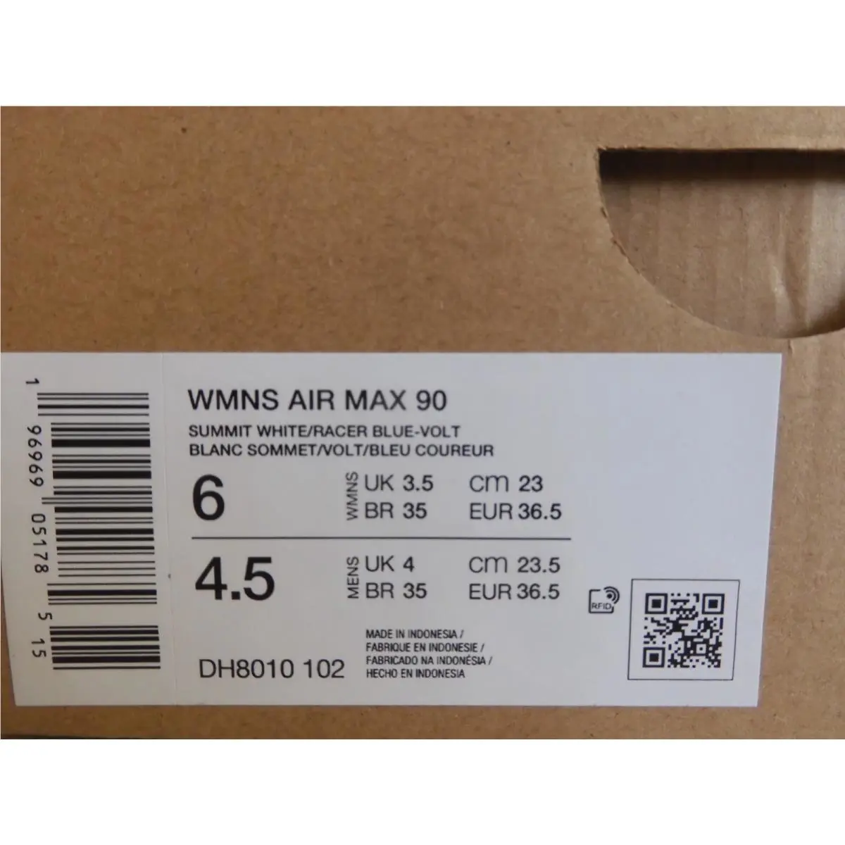 Nike shoes - Nike Air Max 90 - Air Max - DH8010-102 - White (UPC: 196969051785) 6