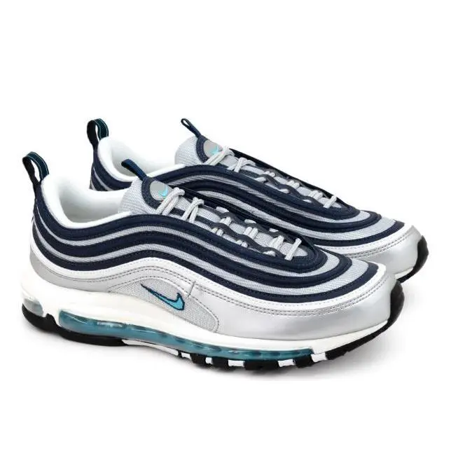 Nike shoes - DQ9131001 - DQ9131-001 - METALLIC SILVER/CHLORINE BLUE (UPC: 196149382548) 1