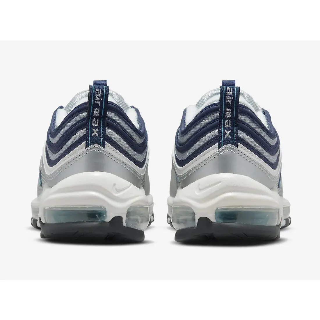 Nike shoes - DQ9131001 - DQ9131-001 - METALLIC SILVER/CHLORINE BLUE (UPC: 196149382531) 3