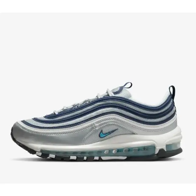 Nike shoes - DQ9131001 - DQ9131-001 - METALLIC SILVER/CHLORINE BLUE (UPC: 196149382548) 0
