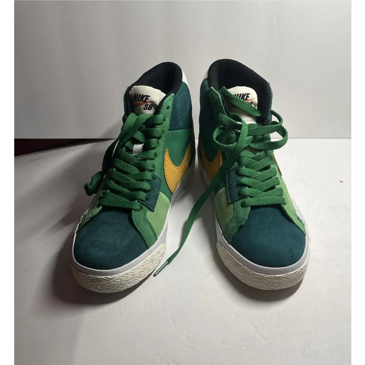 Nike shoes - Nike Blazer - Blazer - DC7695-300 - Lucky Green / University Gold 1