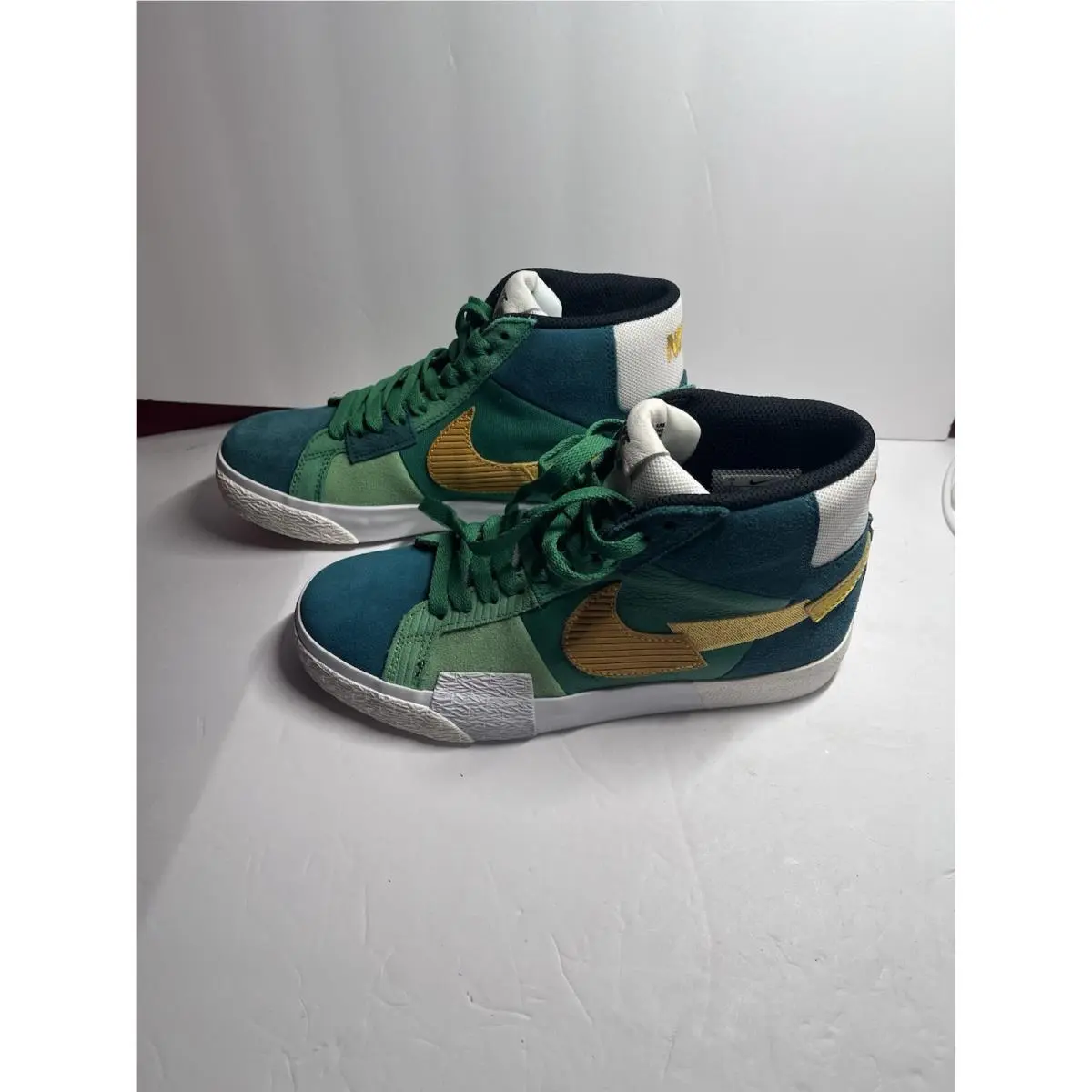 Nike shoes - Nike Blazer - Blazer - DC7695-300 - Lucky Green / University Gold 2