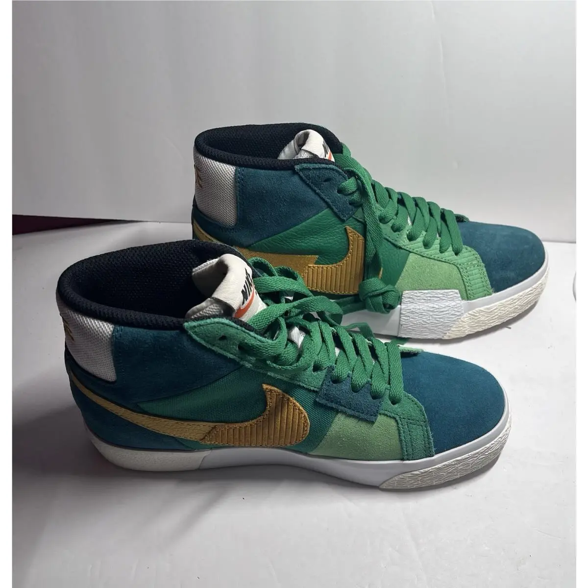 Nike shoes - Nike Blazer - Blazer - DC7695-300 - Lucky Green / University Gold 3