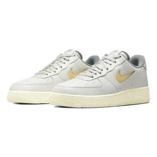 Size 11 Nike Men`s Air Force 1 `07 LX `jewel Light Bone` Sneakers DC8894-001 Nby