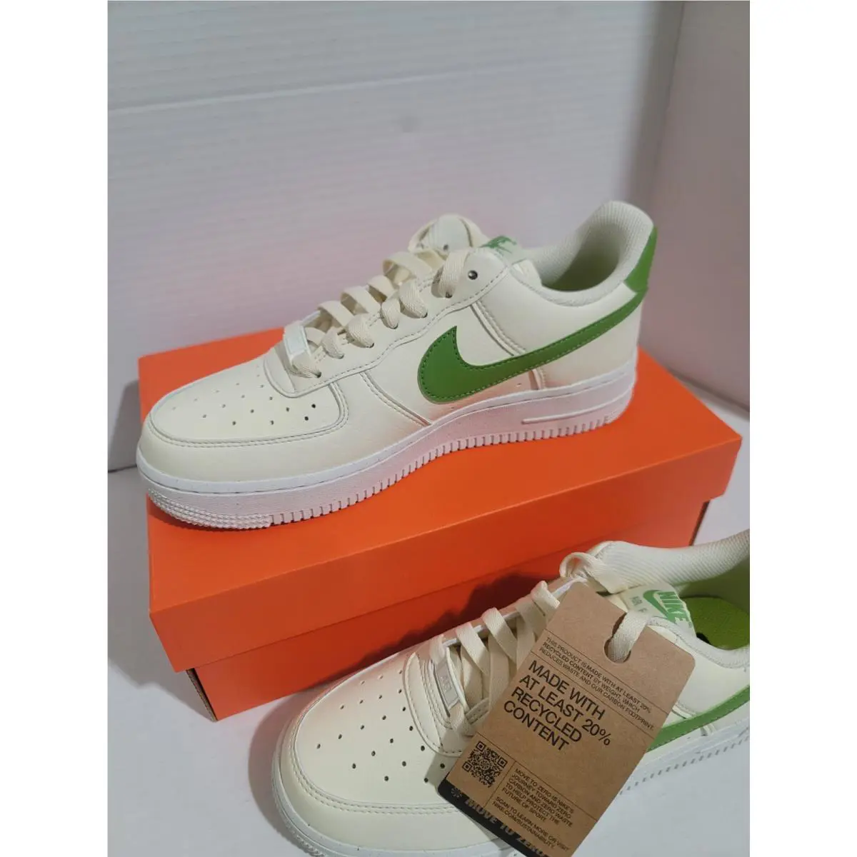 Nike shoes - Nike Air Force 1 - Air Force - Coconut Milk-Chlorophyll 0