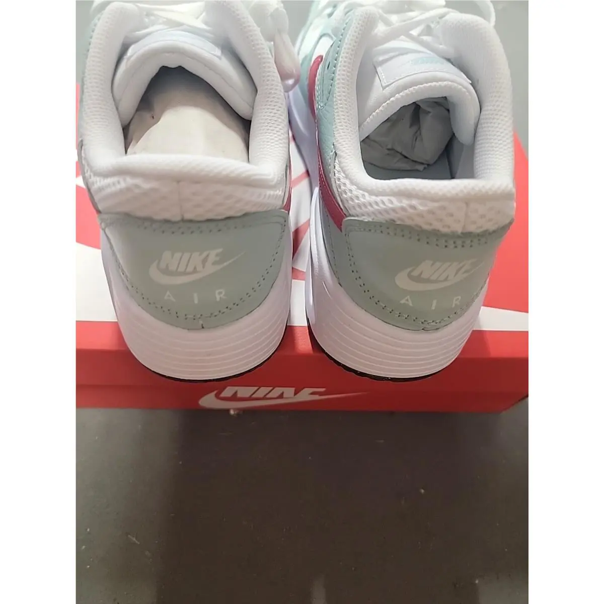Nike shoes - CW4554 115 - White/Jade Ice/Black/Light Fusion Red 0