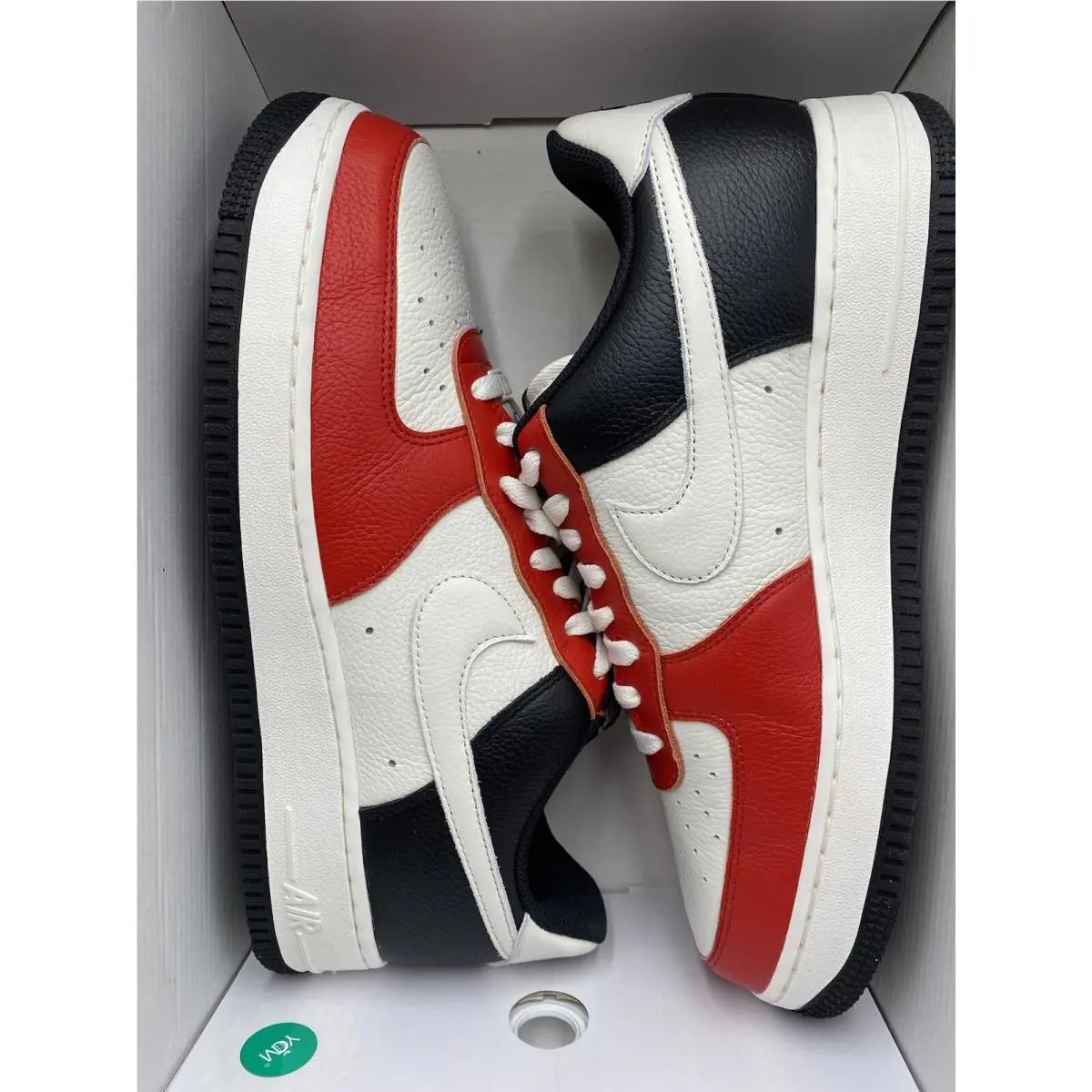 Nike shoes - Nike Air Force 1 - Air Force - DV3892 900 - Sail/Red-Black 6