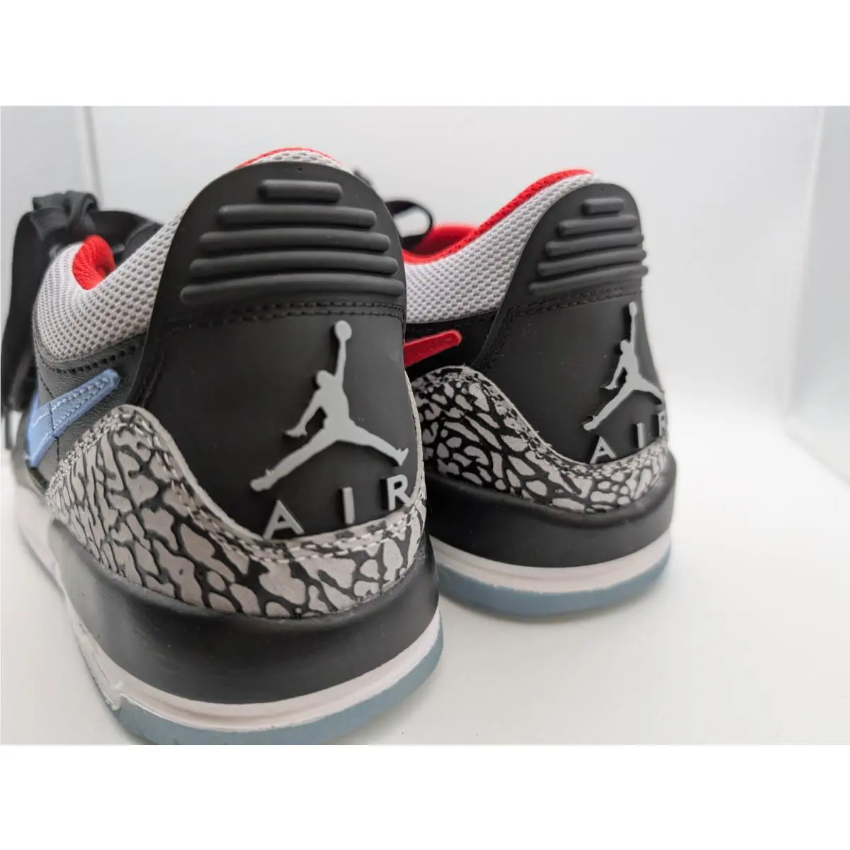 Nike shoes - Jordan Legacy 312 - Legacy - CD9054-004 - Black-Wolf Grey-Red-Blue (UPC: 195869251257) 3