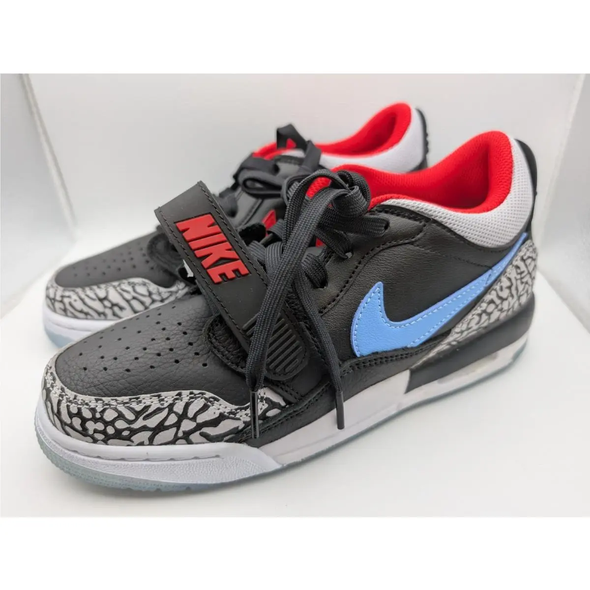 Nike Air Jordan Legacy 312 Low Black Red Blue CD9054-005 Youth 6.5Y Women`s 8