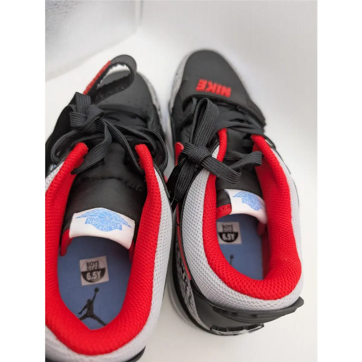 Nike shoes - Jordan Legacy 312 - Legacy - CD9054-004 - Black-Wolf Grey-Red-Blue (UPC: 195869251257) 4