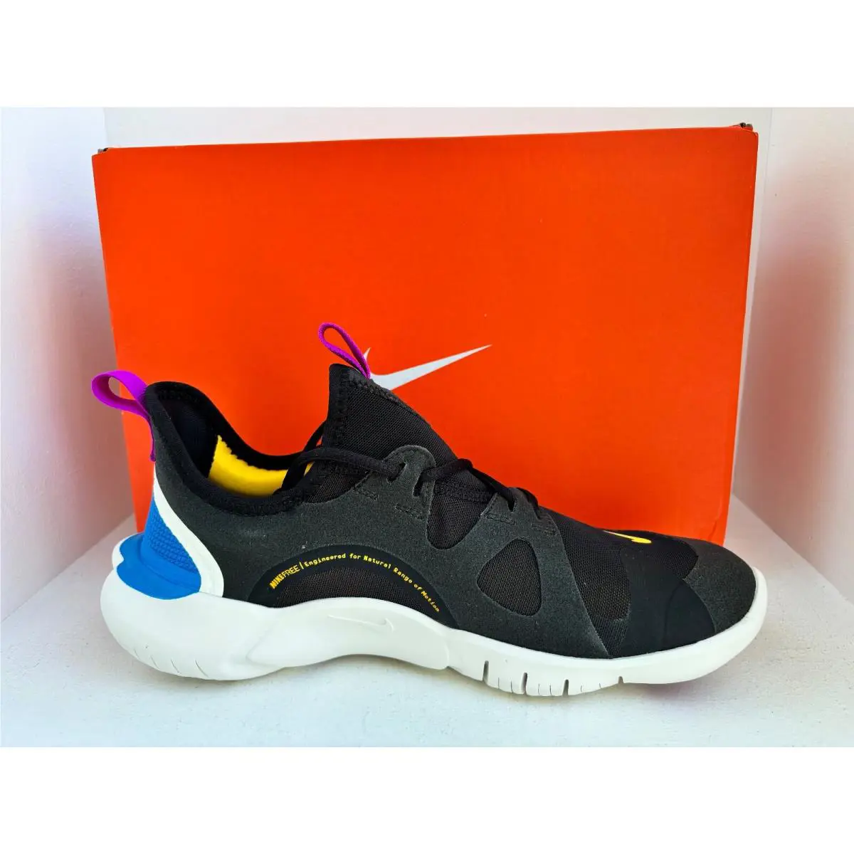 Nike shoes - Nike Free 5.0 - Free - AR4143-003 - BLACK/LASER ORANGE-BLUE HERO 0